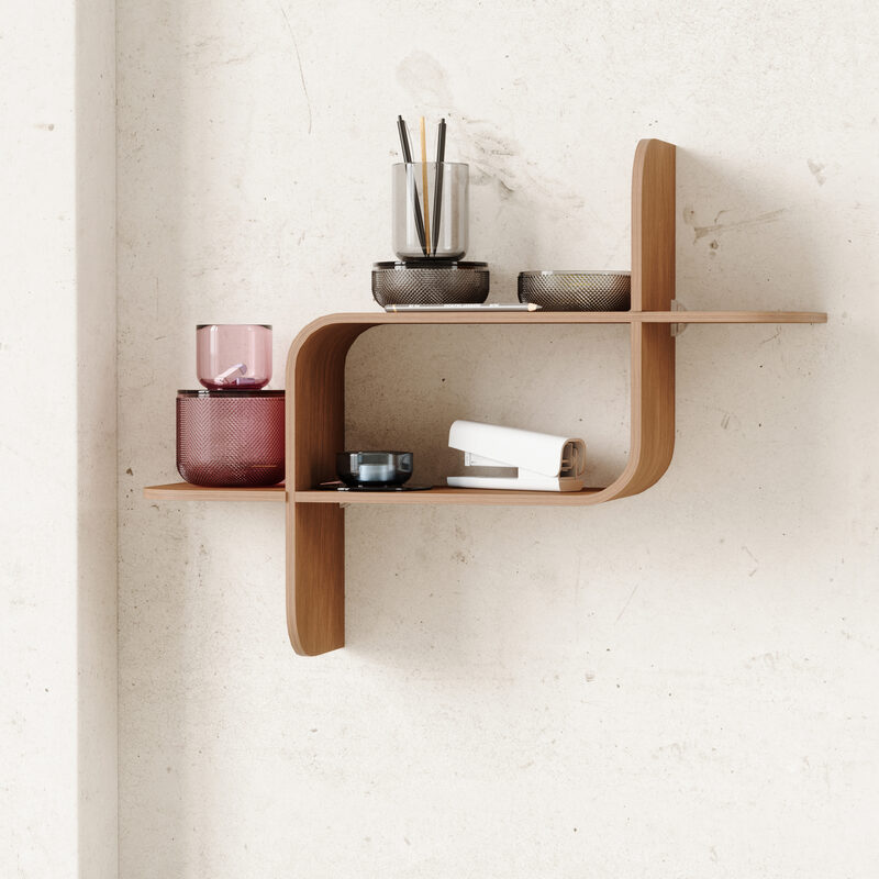 Etagère en bois SHELF coloris bois