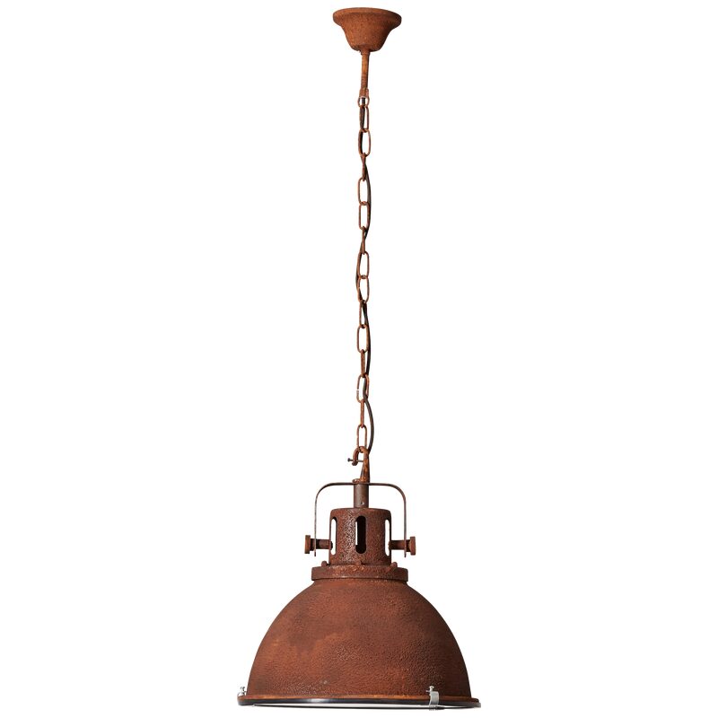 Suspension JESPER coloris rouille 38 x 38 cm