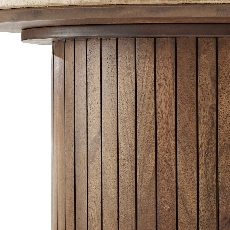 Table basse TIVOLI coloris travertin