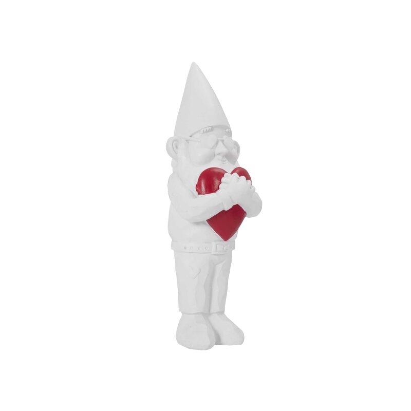 Nain de jardin NANO coloris blanc