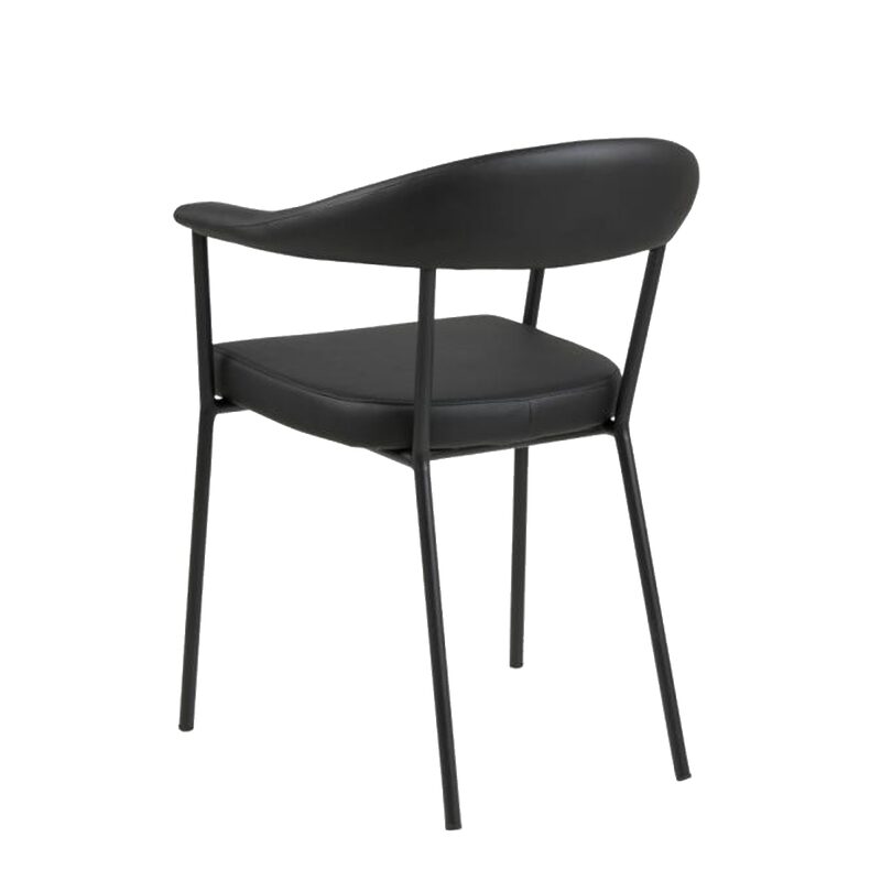 Chaise FINLEY coloris noir