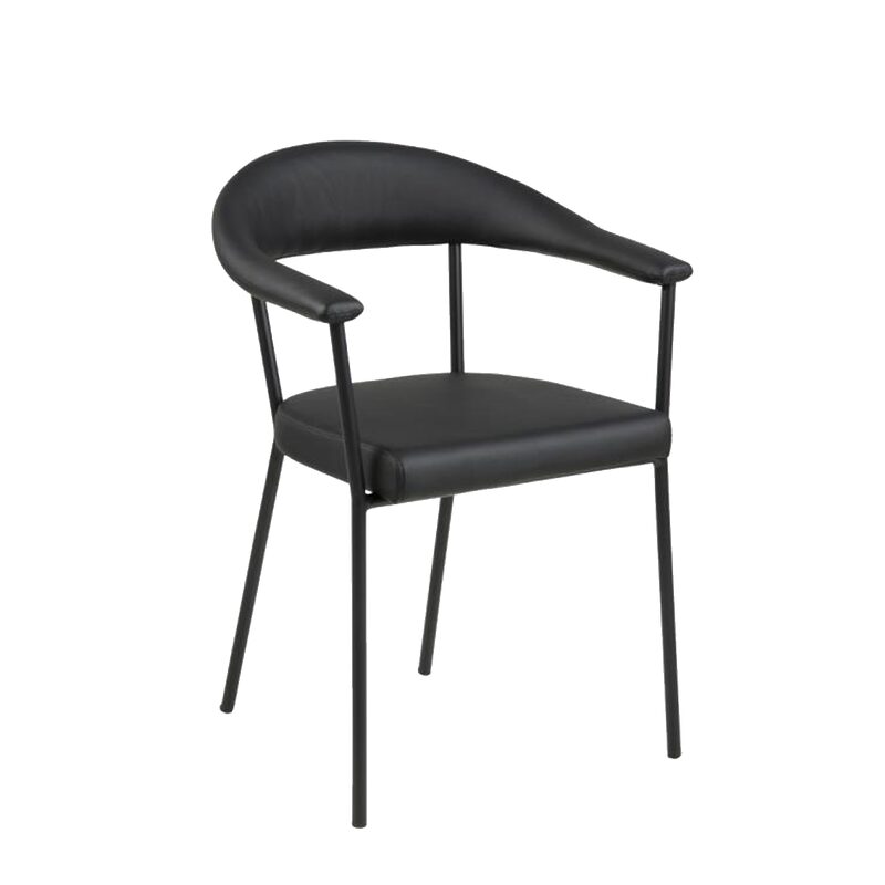 Chaise FINLEY coloris noir