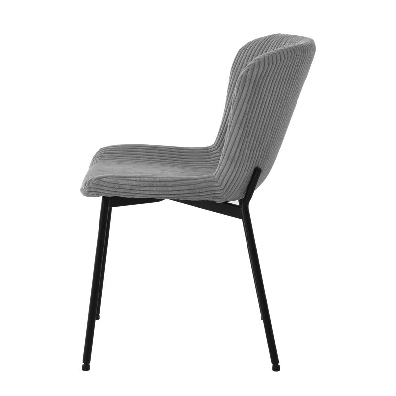 Chaise HANNAH coloris gris