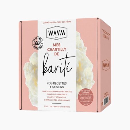 WAAM Coffret cosmétique MES CHANTILLY DE KARITE 4 SAISONS karite
