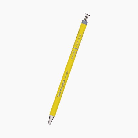 Stylo BILLE À ENCRE GEL coloris jaune