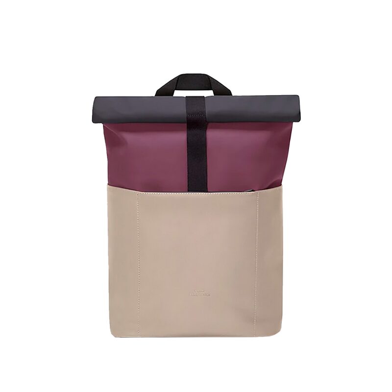 Sac à dos HAJO MINI coloris Beige/Aubergine