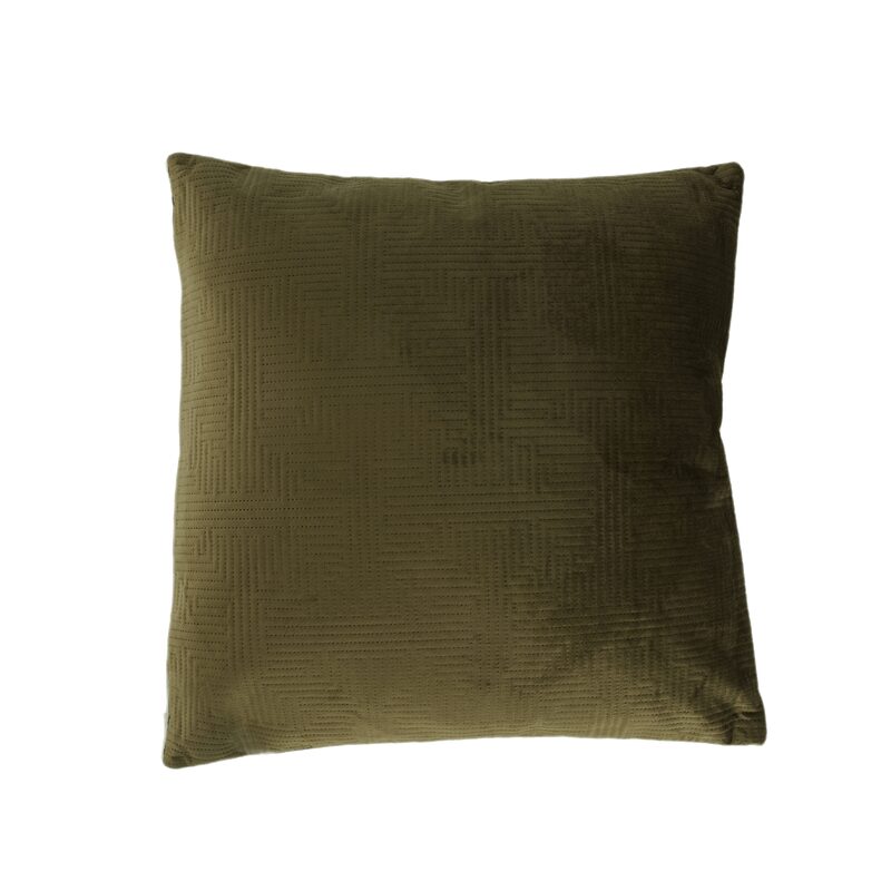 Coussin ADONIS coloris vert 45 x 45 cm