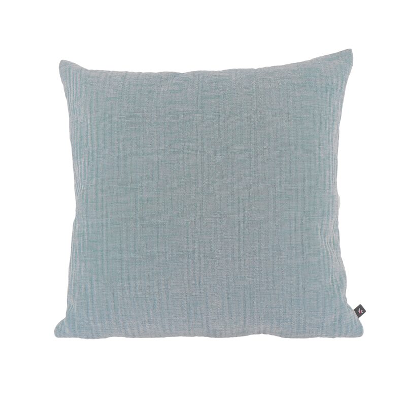 Coussin MEANDOR coloris vert menthe 44 x 44 cm