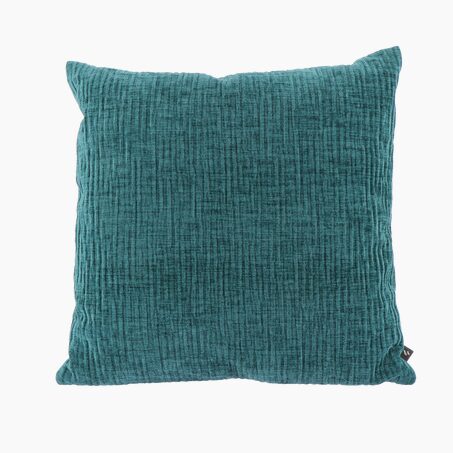 4MURS Coussin MEANDOR coloris bleu turquoise 44 x 44 cm