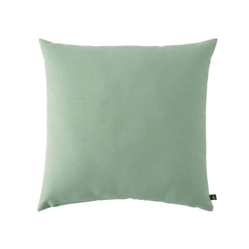 Coussin FIUME coloris vert clair 44 x 44 cm