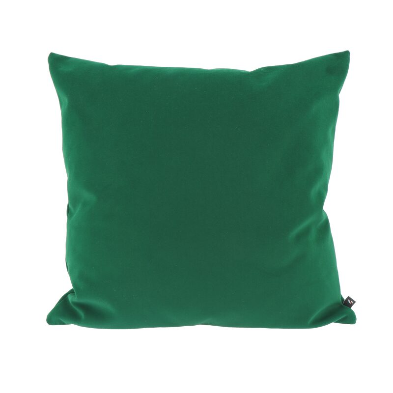 Coussin TASOS coloris vert sapin 45 x 45 cm