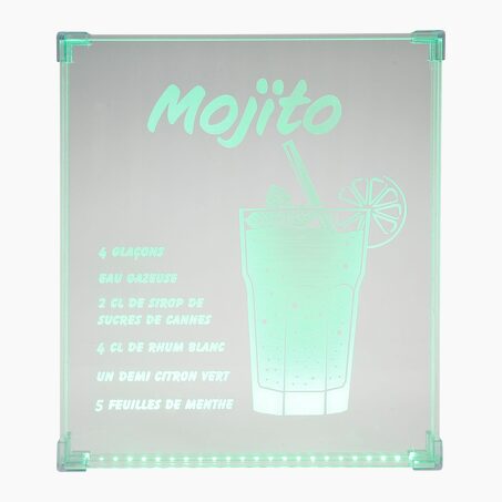 Néon MOJITO coloris vert