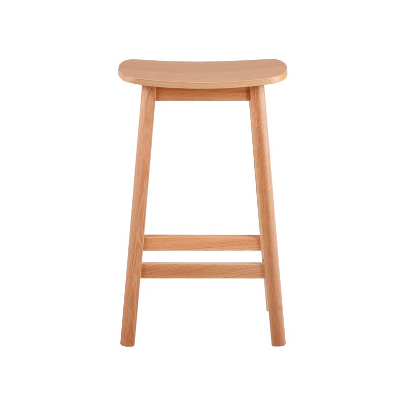 Tabouret de bar ARAMIS coloris chêne clair