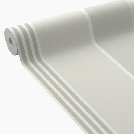 4MURS Papier peint intissé FLORENTINE BAYADÈRE Beige taupe
