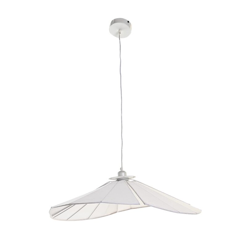 Suspension MELIA coloris blanc 17 x 68 cm