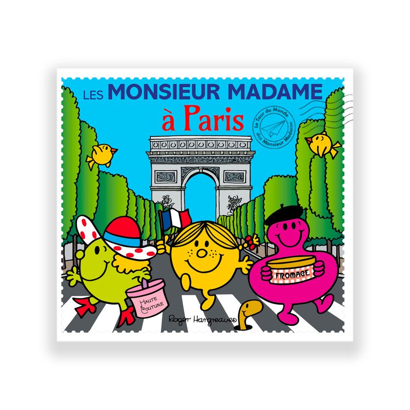 Livre LES MONSIEUR MADAME À PARIS