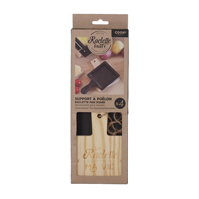 Dessous de plat RACLETTE PARTY coloris beige