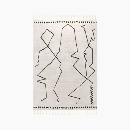 Tapis EKO coloris ivoire 160 x 230 cm