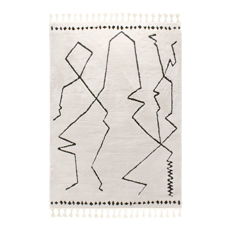 Tapis EKO coloris ivoire 120 x 170 cm
