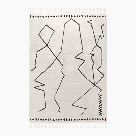 Tapis EKO coloris ivoire 120 x 170 cm
