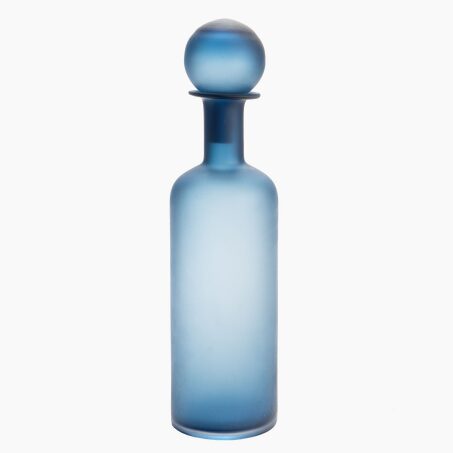 Amadeus Cades Bouteille décorative ABLU coloris Bleu Mat