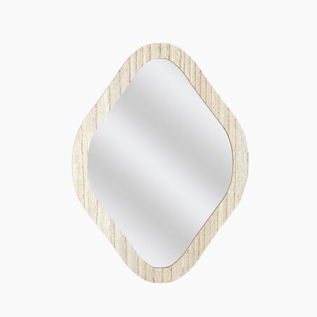 Miroir en bois ELIO 25 x 34 cm