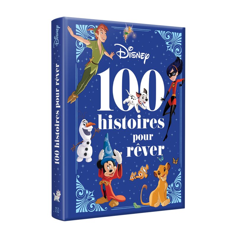 Livre DISNEY - LES 100 HISTOIRES POUR RÊVER