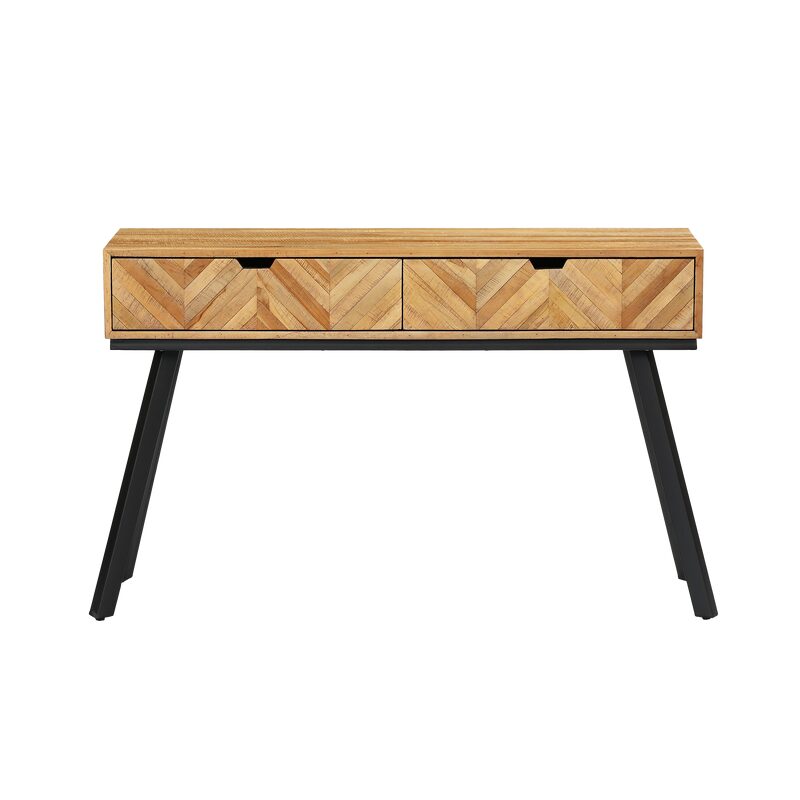 Console FARROW coloris Teck naturel