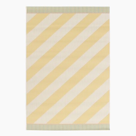 Tapis extérieur GONZO coloris jaune soleil 120 x 170 cm