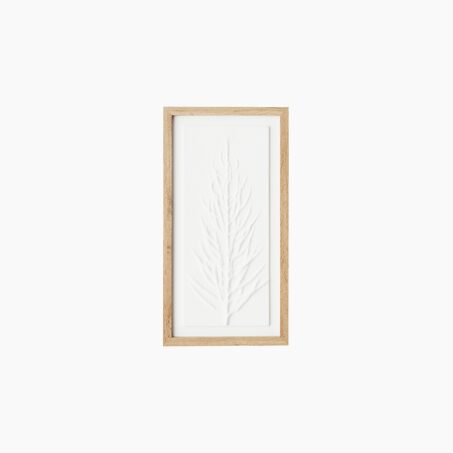 4MURS Tableau embelli FLORA coloris blanc