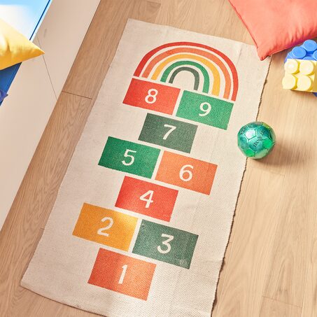 Tapis MARELLE coloris multicolore 60 x 120 cm