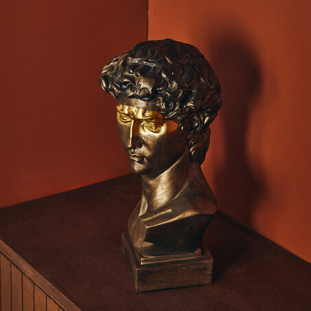 Objet déco DAVID coloris Cuivre/Or