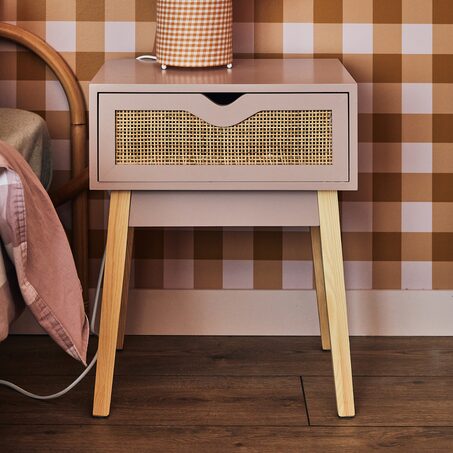 Meuble enfant EZRA coloris rose