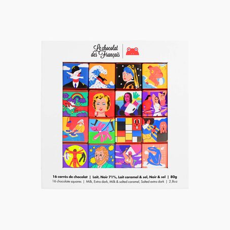 Le chocolat des Français Coffret CHOCOLAT ART