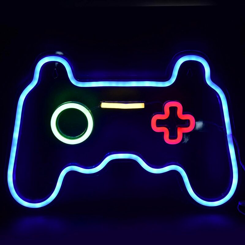 Néon GAME CONTROLLER coloris multicolore