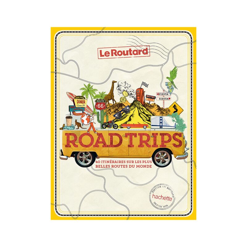 Livre voyage et nature ROAD TRIPS