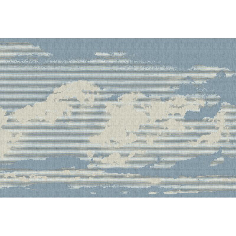 Papier peint panoramique XL NUBE 400 x 270 cm bleu ciel