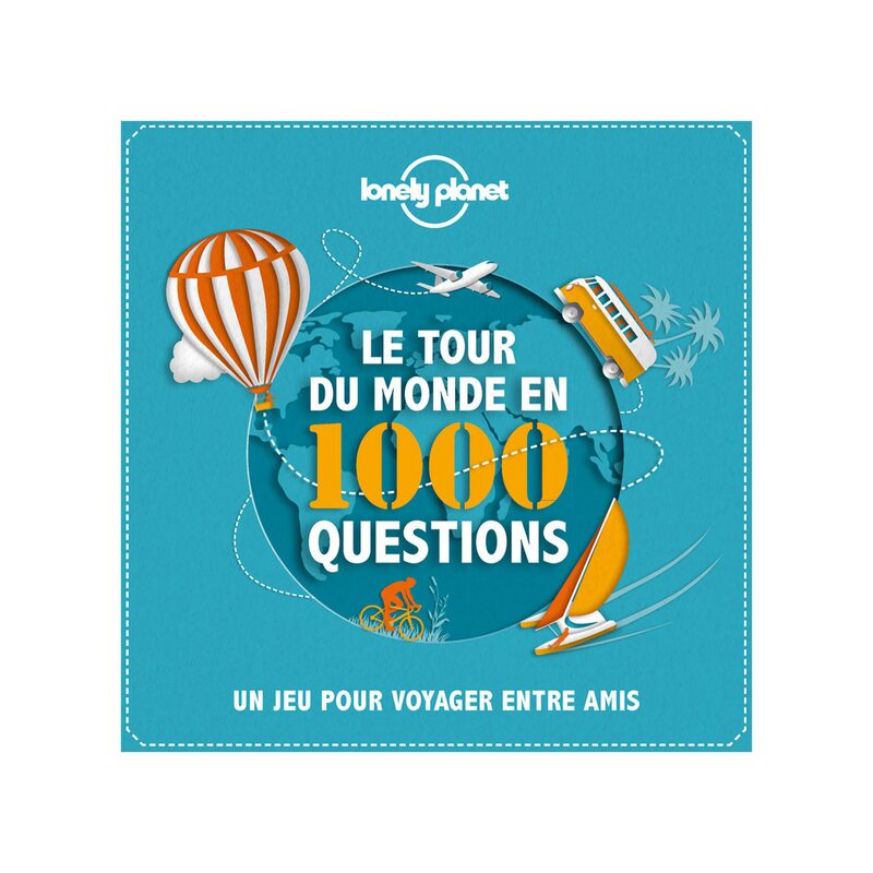 Jeu de cartes LE TOUR DU MONDE EN 1000 QUESTIONS