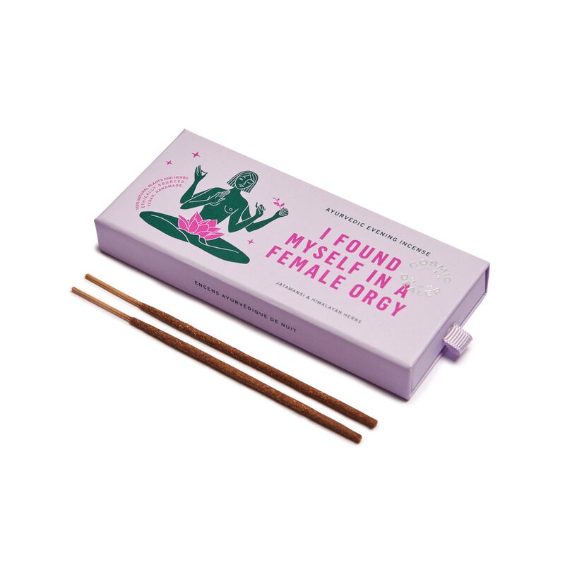 Baton encens ORGIE FÉMININE JATAMANSI coloris mauve