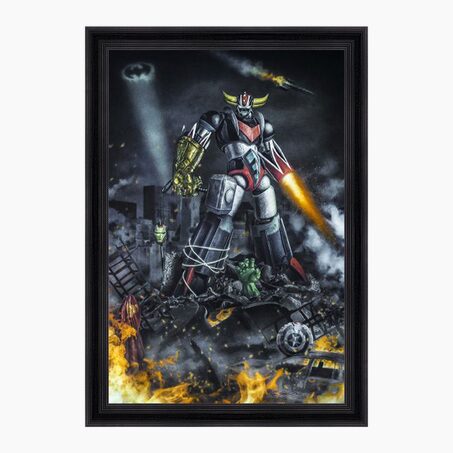 Tableau GRANGER WAR MACHINE coloris noir