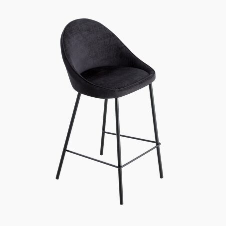 4MURS Tabouret de plan de travail CAITLYNE coloris noir