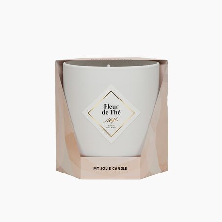 MY JOLIE CANDLE Bougie bijoux LES ESSENTIELLES blanc