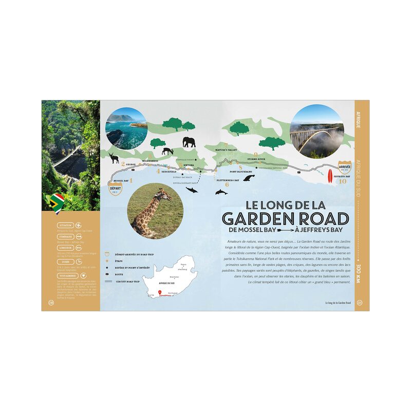 Livre voyage et nature ROAD TRIPS