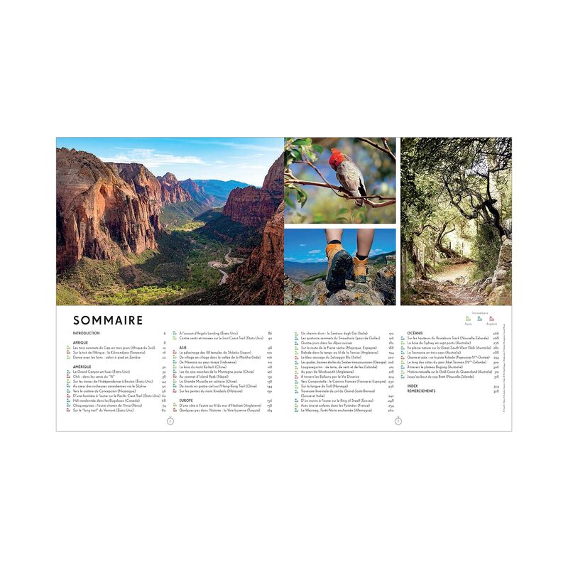 Livre voyage et nature TREKS AUTOUR DU MONDE