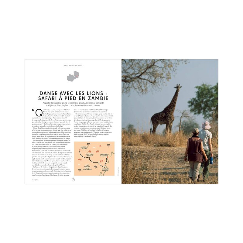Livre voyage et nature TREKS AUTOUR DU MONDE