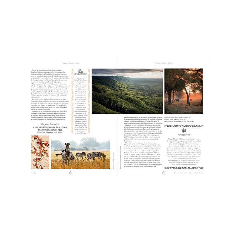 Livre voyage et nature TREKS AUTOUR DU MONDE