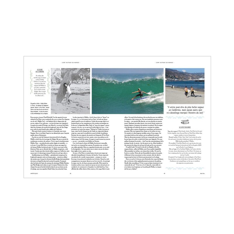 Livre voyage et nature SURF AUTOUR DU MONDE