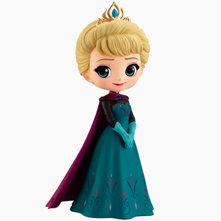 Disney Figurine ELSA COURONNEMENT coloris bleu