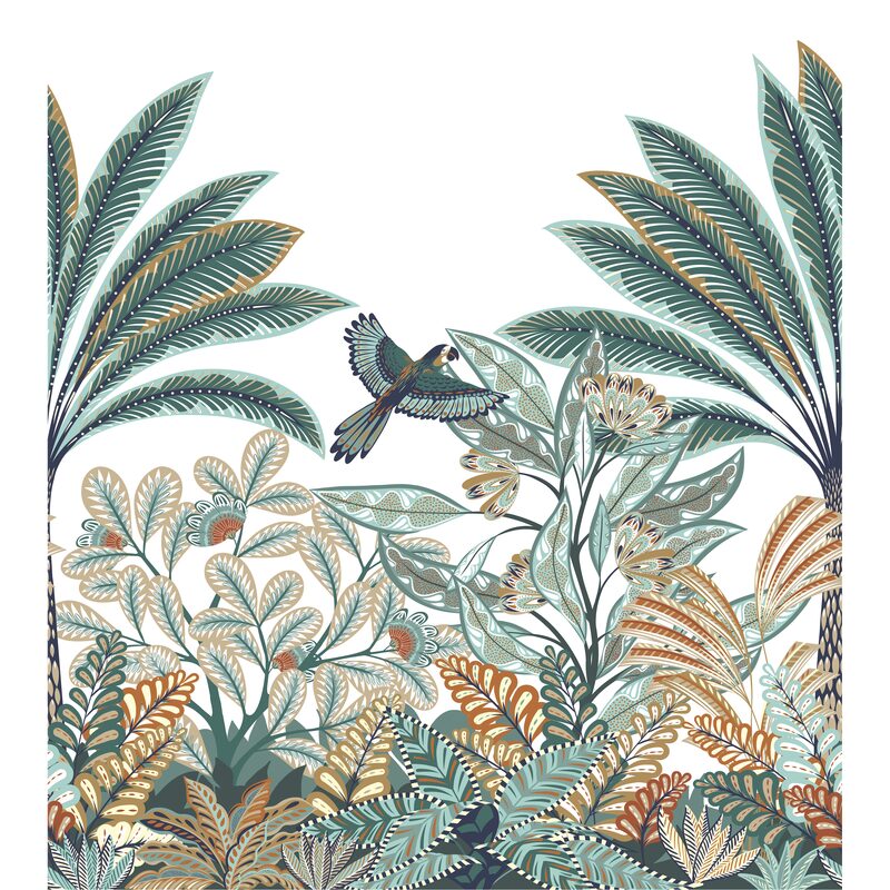 Papier peint panoramique XL TROPICAL DREAM 250 x 280 cm