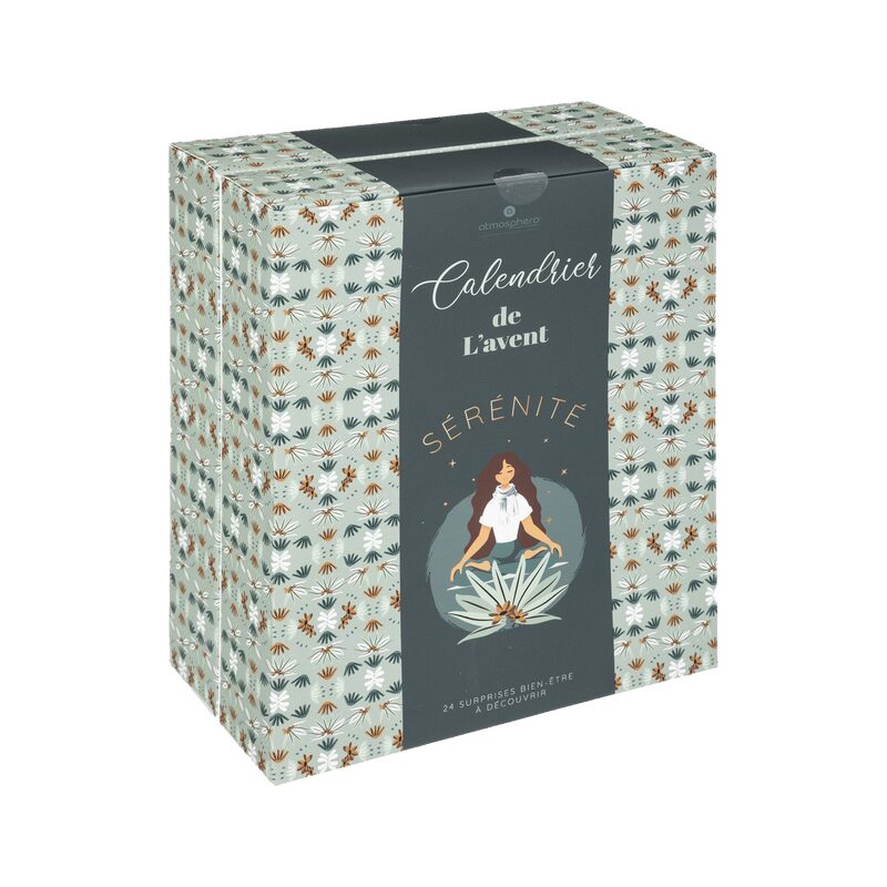 Calendrier de l'Avent SPA coloris vert